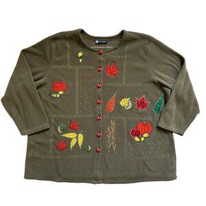 Vintage Fall Autumn Cardigan